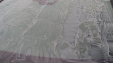 車フロントガラスの油膜取り
