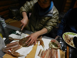 赤礁崎でカニ三昧～❤