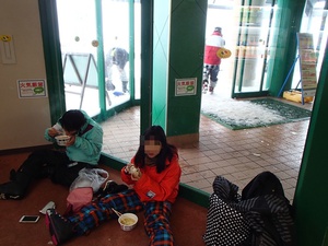大雪ボード at 高鷲