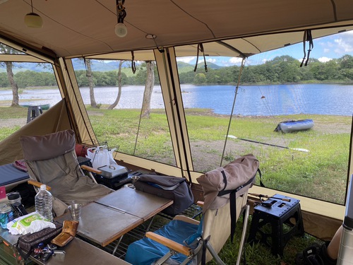 ８月のラストキャンプは再び小野川湖へ！（＾＾♪ （Part1）　