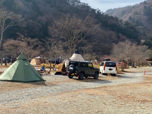 薪スト初めのはずが・・・・温泉三昧キャンプに変更。（＾＾；（Part2）