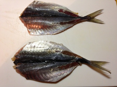 鯵の煮びたし（男子ごはん）