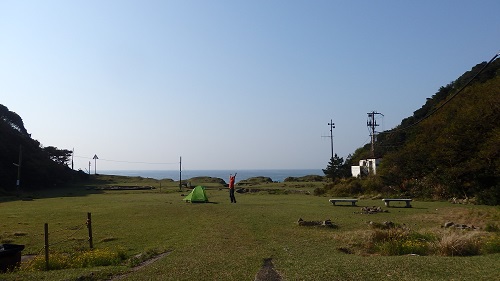 今年初のGN125で行く・・・友ヶ島ソロキャンプ！（和歌山）その３