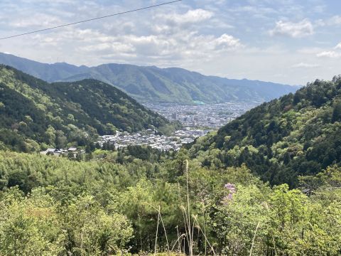 大文字山登山・ミニテーブル改