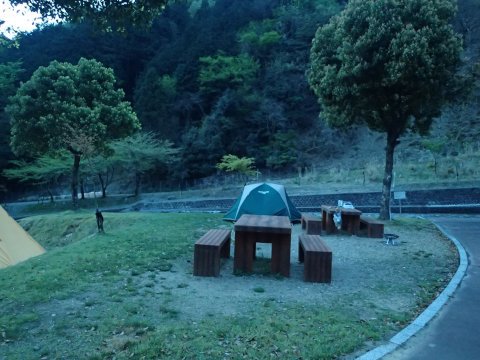 ソロキャン＠大津谷公園キャンプ場