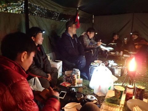 B計画・秋 @ 六ツ矢崎浜オートキャンプ場　1日目