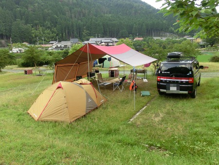 海の日連休前キャンプ～IN　美山町自然文化村キャンプ場