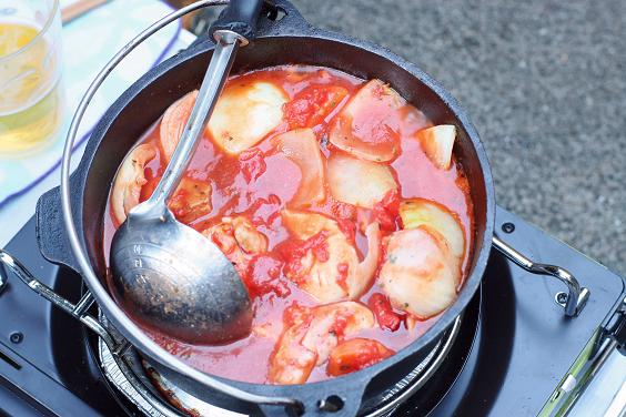 お手軽 トマトソース煮込み
