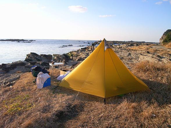 初キャンプ　毘沙門天　２日目
