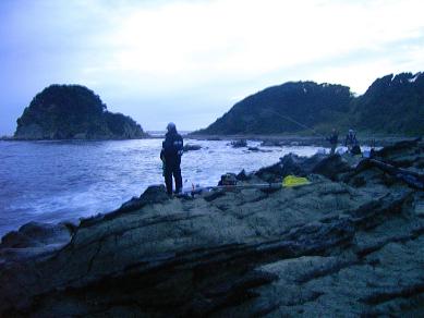 毘沙門釣りキャン夜　