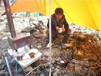 100金キャンプ場朝