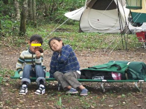 グルキャン　秋の平湯キャンプ場　その②