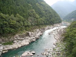 四国三郎の郷キャンプ場　２００８