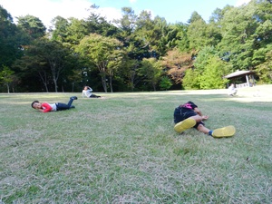秋のお山キャンプ