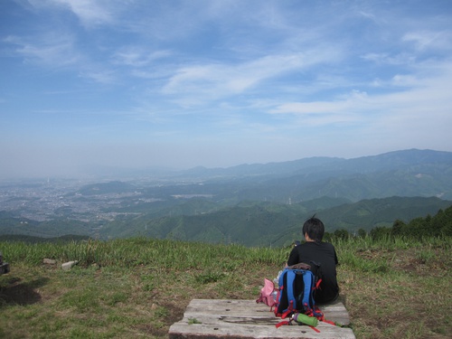 奥河内　岩湧山へ