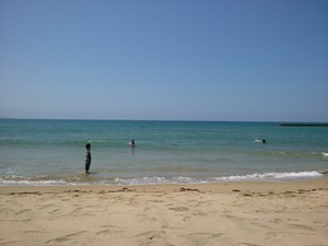 海開き at 夕日が浦