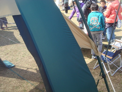 コールマン新製品発表会in城南島海浜公園