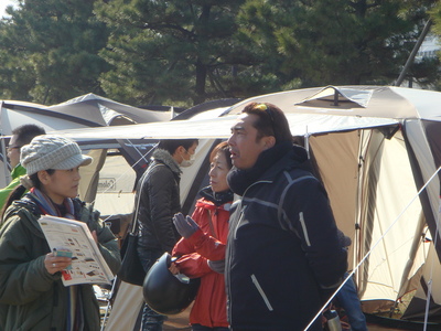 コールマン新製品発表会in城南島海浜公園