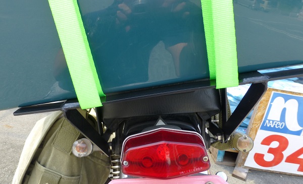 お盆GN125バイクソロキャンプツーリング（奈良尾キャンプ場）