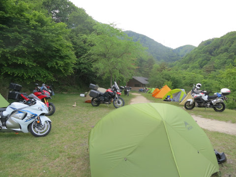 B計画 in マキノ高原キャンプ場1日目
