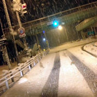 大雪です。(^_^;) 2013/02/23 01:54:43