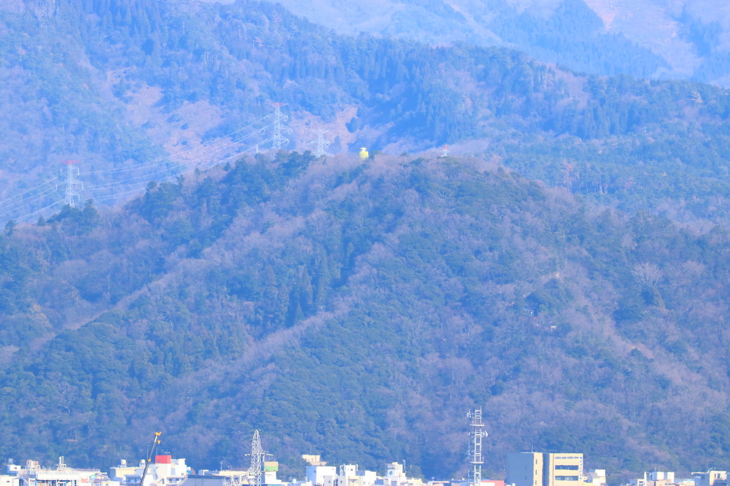 自宅からの山座同定