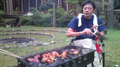 週末キャンプ