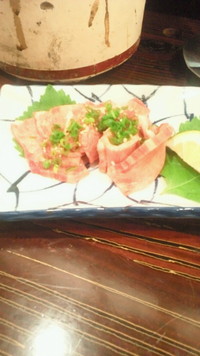 塩釜名物? タン刺ナウ(' ∀'●) 2011/08/12 20:29:21