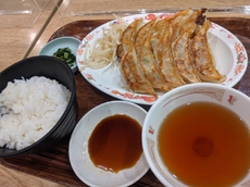 富士山と餃子の画像