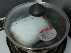 100均グッズで炊けました