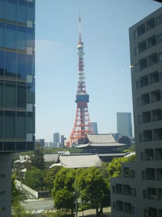 たまには東京っぽい場所に