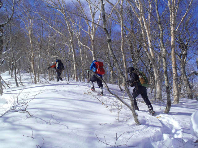 スノーハイクと山小屋泊【岩手県遠島山】～後編～