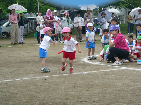 娘の運動会ヾ(´∀｀*)ﾉ　ダーッ!!