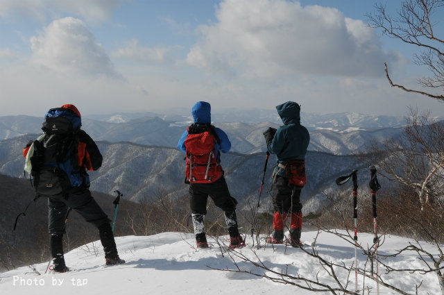 スノーハイクと山小屋泊【岩手県遠島山】～後編～