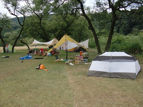 聖地キャンプ　in 松原公園
