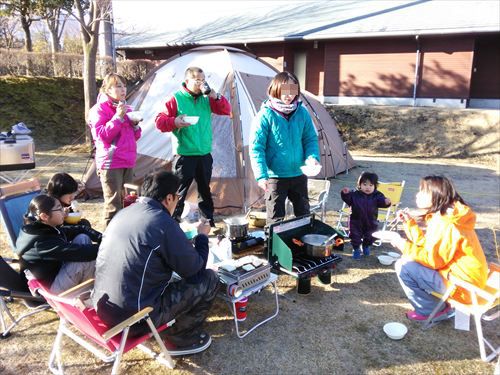 新年会キャンプ in ひなもり