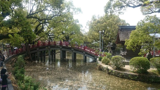 天満宮と九博