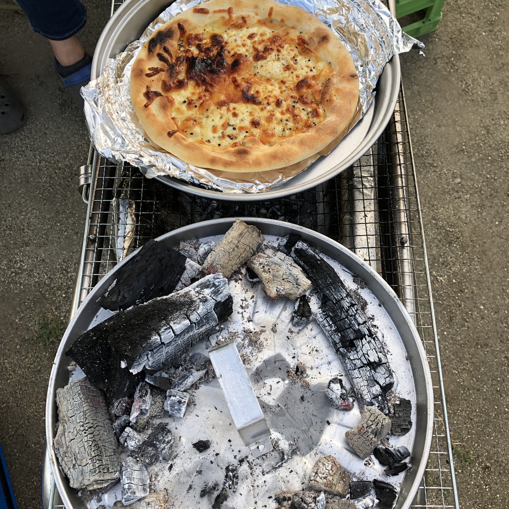 ピザ焼き
