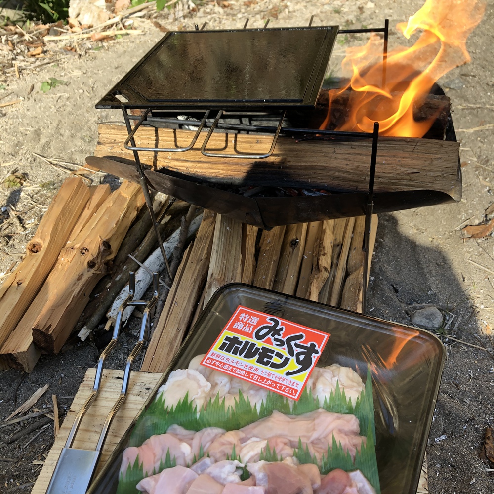 焚き火がしたくて