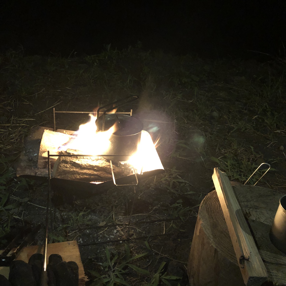 夕方から泊まりで