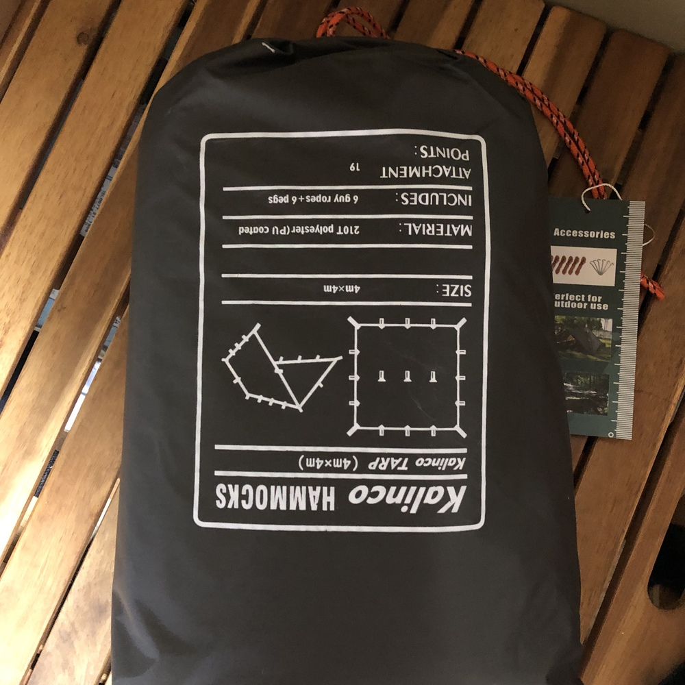 新タープ購入