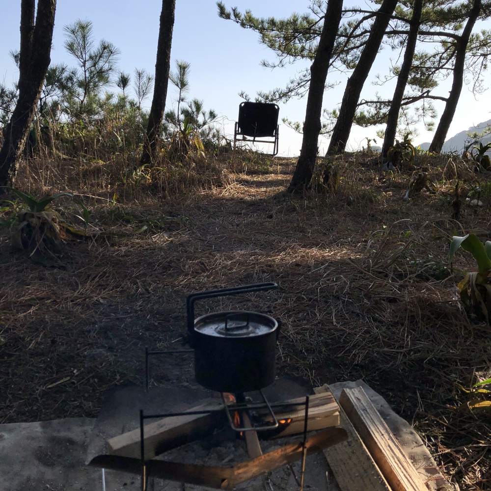 海キャンプ行きてぇ〜