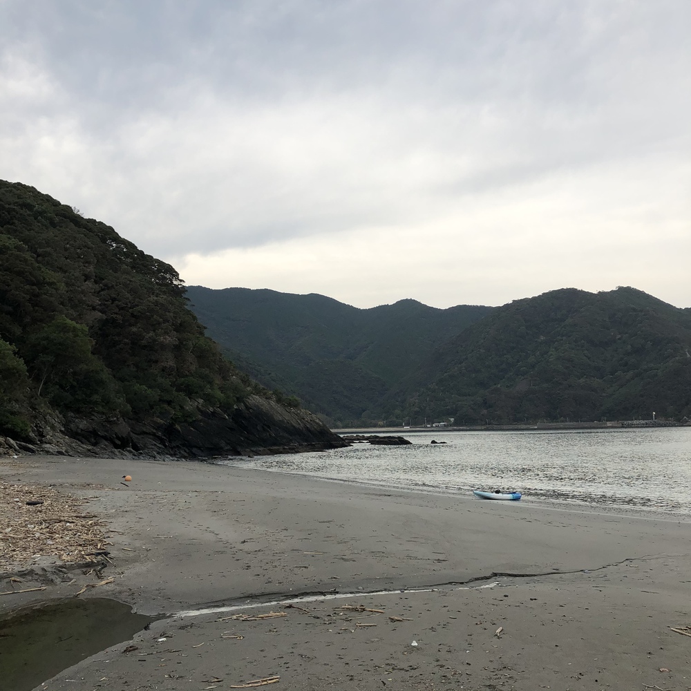 海辺キャンプ