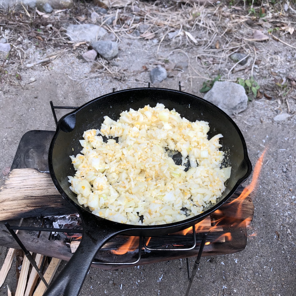 ちょこっと山で昼飯
