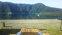 梅雨の晴れ間　同年代キャンプ