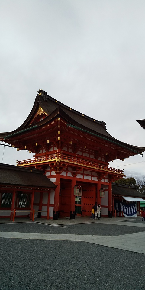 ツクバイが・・　伏見稲荷