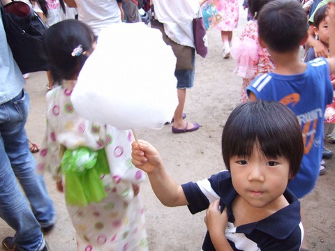 幼稚園の夏祭り