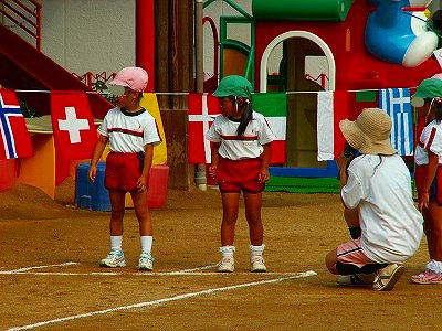 下のチビの運動会