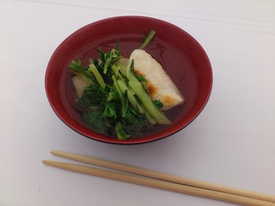 この正月ラストのお雑煮