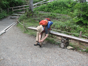 西穂高山荘に泊まりに行ってきました